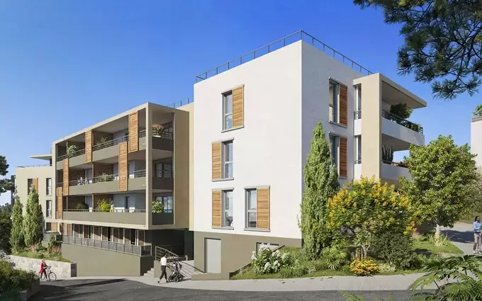 Programme immobilier neuf St-laurent du var. du 2 au 4 p. résidence piscine à Saint-Laurent-du-Var