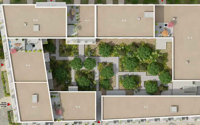 Programme immobilier neuf Next step à Bordeaux