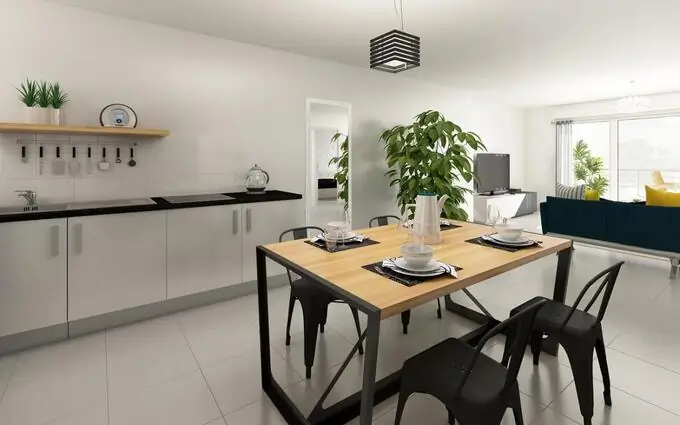 Programme immobilier neuf Quartier résidentiel prox métro à Bobigny (93000)