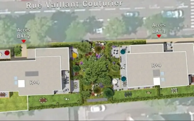 Programme immobilier neuf Patio pressensé à Vénissieux