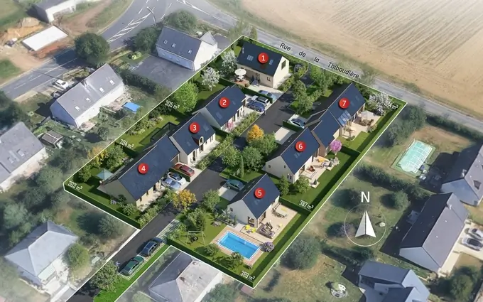 Programme immobilier neuf Carré verde à Parçay-Meslay (37210)