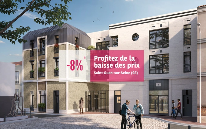 Programme immobilier neuf Élégance 30 à Saint-Ouen (93400)