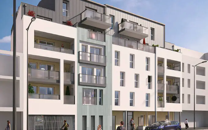 Programme immobilier neuf Saint-Nazaire à 5 min du coeur de ville à Saint-Nazaire