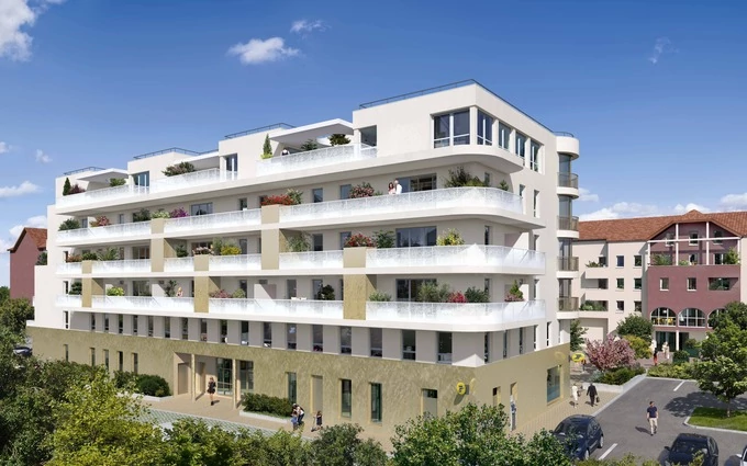 Programme immobilier neuf Résidence proche de l'espace république à Saint-Genis-Pouilly (01630)