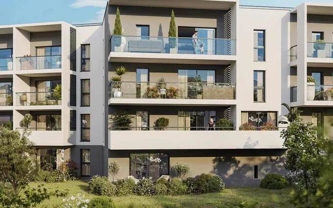 Programme immobilier neuf Nice quartier résidentiel prisé du bas de Rimiez