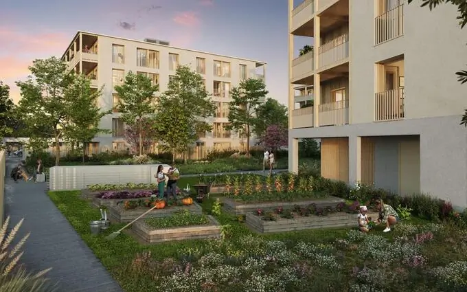 Programme immobilier neuf Les Jardins de Montespan à Bussy-Saint-Georges