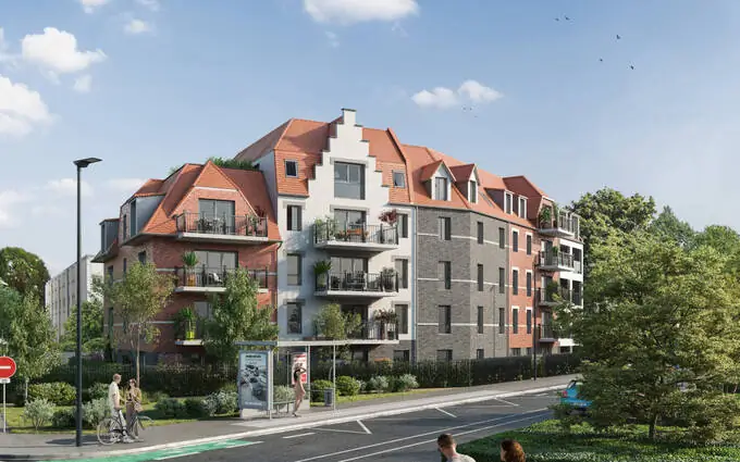 Programme immobilier neuf Haubourdin centre-ville en face du parc à Haubourdin (59320)