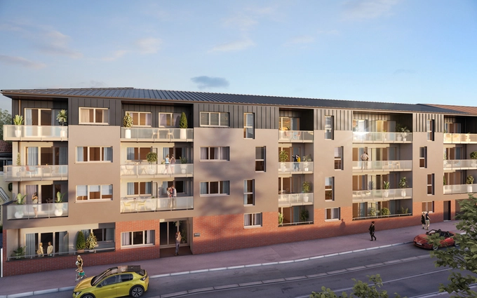 Programme immobilier neuf Le patio à Le Petit-Quevilly (76140)
