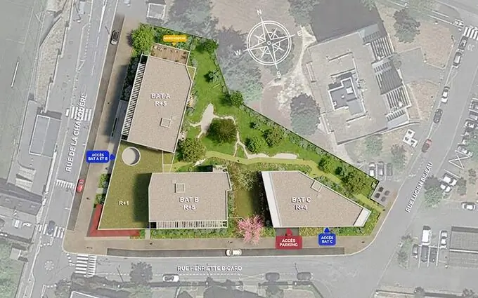 Programme immobilier neuf Les cèdres à Angers