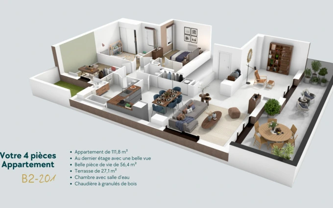 Programme immobilier neuf Panoramik à Seyssins