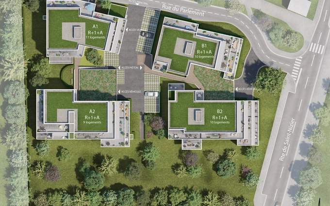 Programme immobilier neuf Panoramik à Seyssins