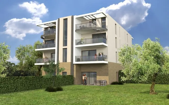 Programme immobilier neuf Antibes quartier résidentiel à Antibes