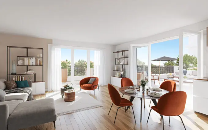 Programme immobilier neuf Square Art Déco à Bezons