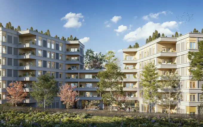 Programme immobilier neuf La place centrale à Bron