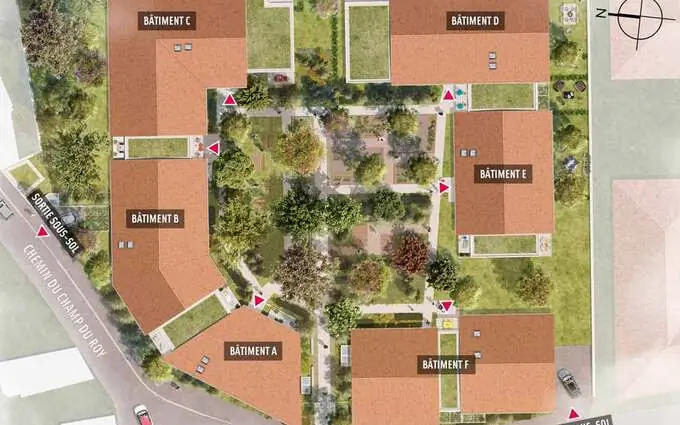 Programme immobilier neuf Florilla à Rillieux-la-Pape