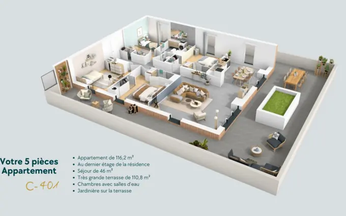 Programme immobilier neuf L'envol à Le Versoud