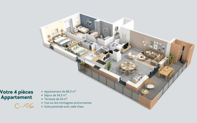 Programme immobilier neuf L'Envol à Le Versoud