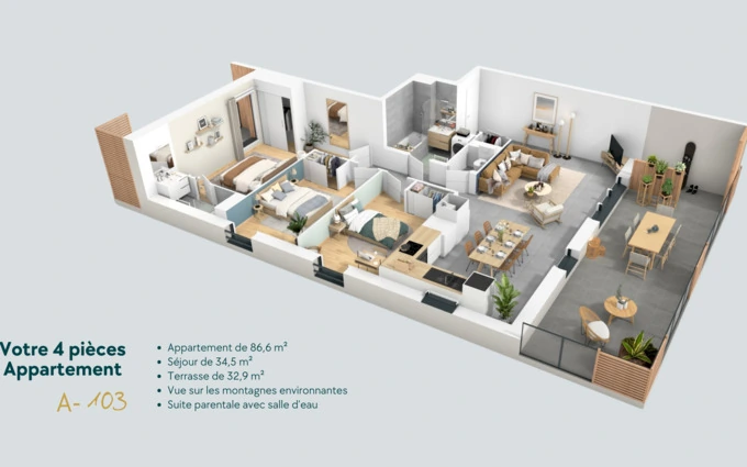 Programme immobilier neuf L'Envol à Le Versoud