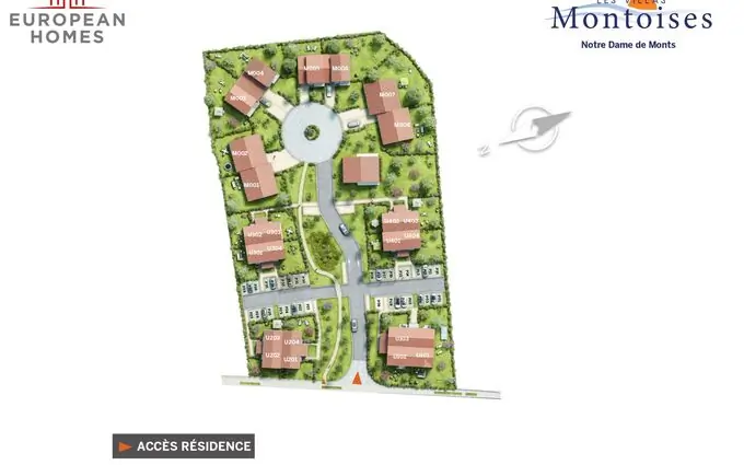 Programme immobilier neuf Les villas montoises à Notre-Dame-de-Monts