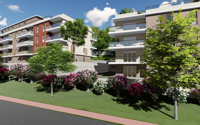 Programme immobilier neuf Les hauts d'auribeau appartement à Auribeau-sur-Siagne