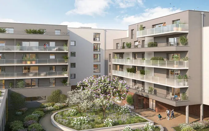 Programme immobilier neuf Mons proche du parc du baroeul à Mons-en-Barœul