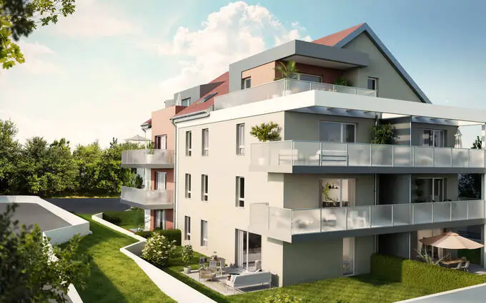 Programme immobilier neuf Sierentz adossée aux collines du Sundgau à Sierentz (68510)