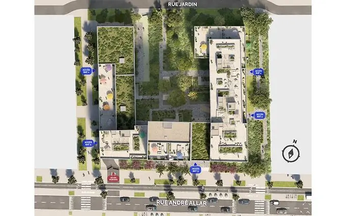 Programme immobilier neuf Aura - les fabriques à Marseille 15ème