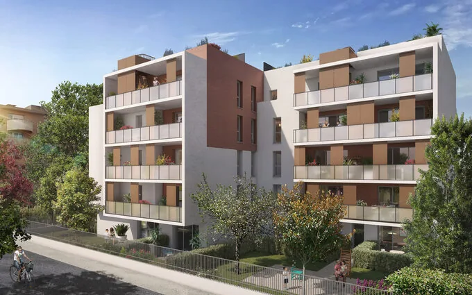 Programme immobilier neuf Toulouse au pied métro future ligne C Pont Jumeaux à Toulouse (31000)