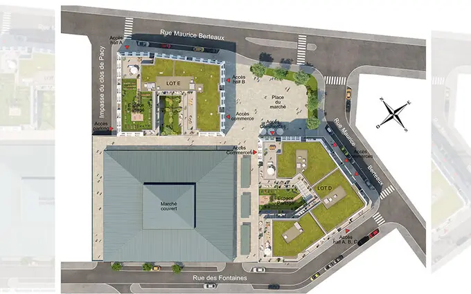 Programme immobilier neuf Le clos du marché à Sucy-en-Brie