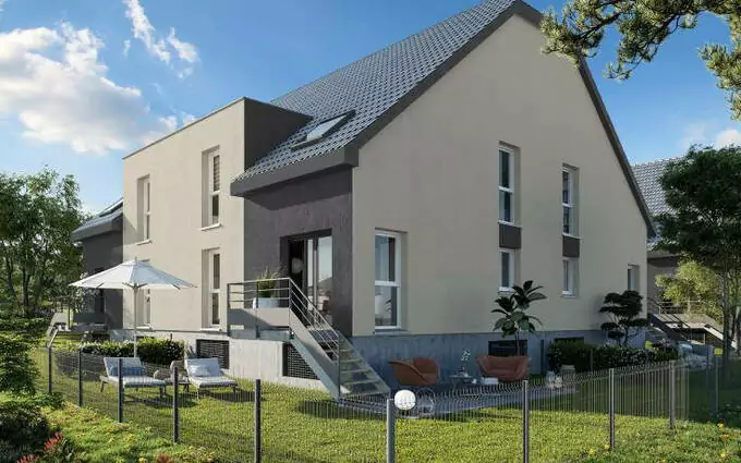 Programme immobilier neuf Drusenheim quartier résidentiel proche haguenau