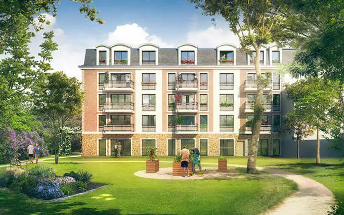 Programme immobilier neuf Mantes-la-jolie résidence senior plein centre-ville à Mantes-la-Jolie (78200)