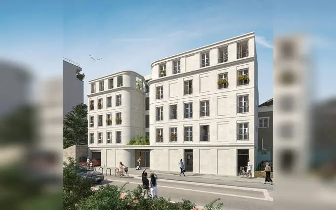 Programme immobilier neuf Saint-Ouen à 6 min à pied du Métro Mairie de St-Ouen