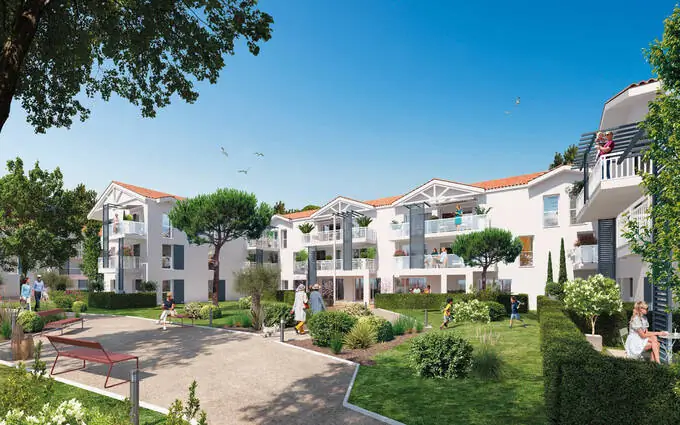 Programme immobilier neuf Les Sables d'Olonne coeur quartier résidentiel à Sables-d'Olonne