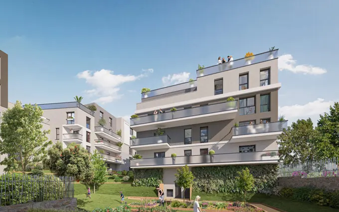 Programme immobilier neuf Les terrasses des coteaux à Noisy-le-Grand