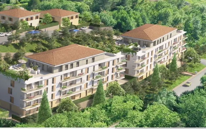 Programme immobilier neuf Les hauts d'auribeau parkings - t1 à Auribeau-sur-Siagne