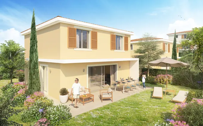 Programme immobilier neuf Les hauts d'auribeau bastides - t1 à Auribeau-sur-Siagne