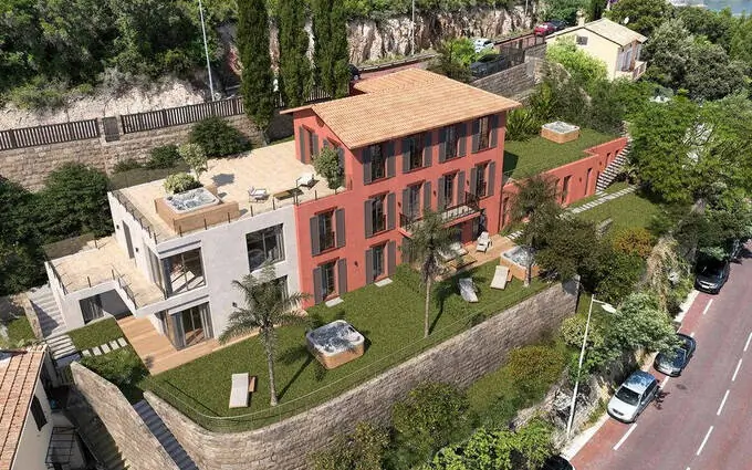 Programme immobilier neuf Théoule-sur-mer résidence de prestige avec vue mer panoramique à Théoule-sur-Mer