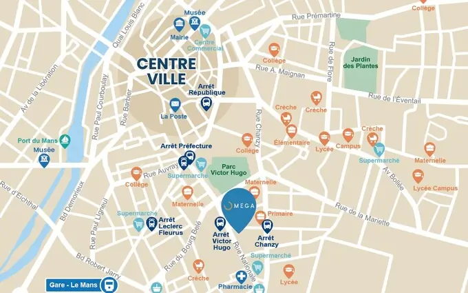 Programme immobilier neuf Oméga à Le Mans