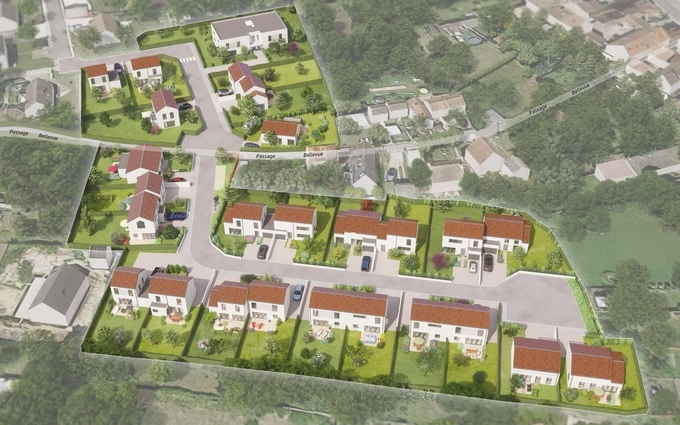 Programme immobilier neuf Le verger bellevue à Saint-Martin-du-Tertre (95270)
