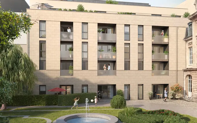 Programme immobilier neuf Jardin ponsardin à Reims
