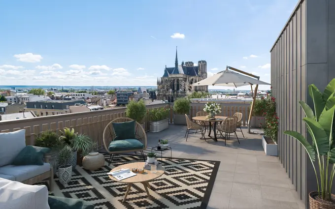 Programme immobilier neuf Jardin ponsardin à Reims