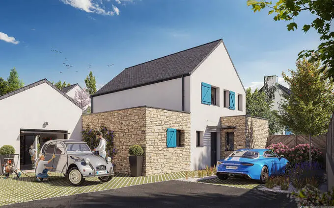 Programme immobilier neuf Arzon quartier résidentiel calme et centrale à Arzon