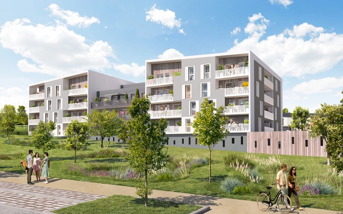 Programme immobilier neuf Chartres quartier résidentiel