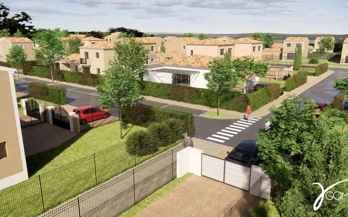 Programme immobilier neuf Les terrasses du chateau à Laudun-l'Ardoise
