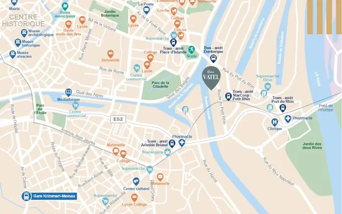 Programme immobilier neuf Quai vatel à Strasbourg