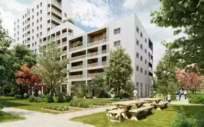 Programme immobilier neuf L'Îlot Jardin - Villa d'Este à Lyon 7ème (69007)