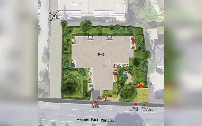 Programme immobilier neuf Carré rimbaud à Montpellier