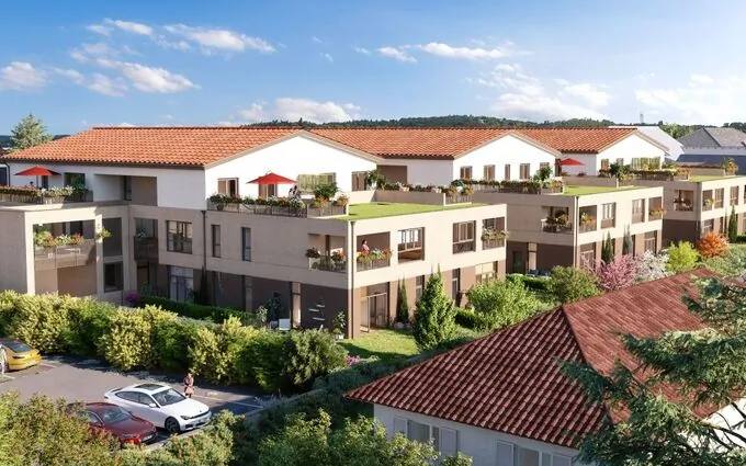 Programme immobilier neuf Les terrasses crista à Saint-Bonnet-de-Mure