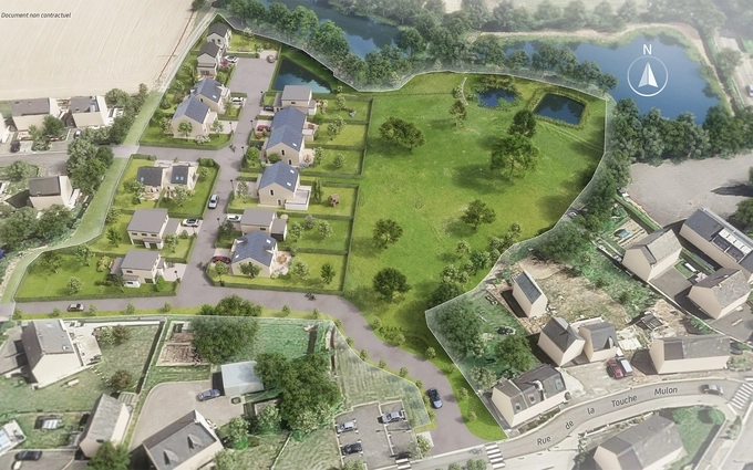 Programme immobilier neuf Les jardins du placis glémée à Saint-Gondran (35630)