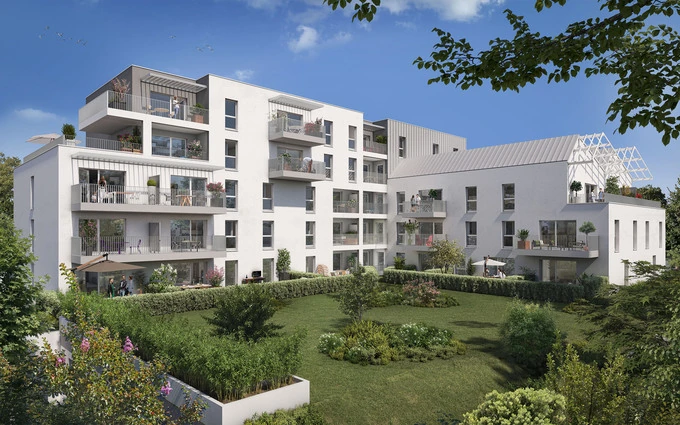 Programme immobilier neuf L'Ecrin vert à Joué-lès-Tours